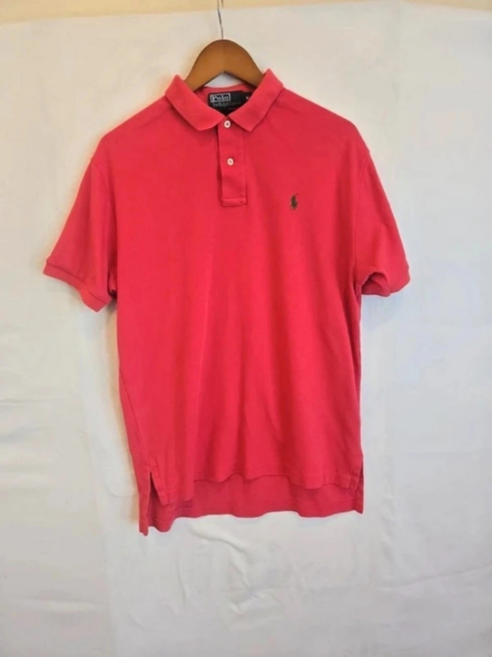 Polo by Ralph Lauren Short Sleeve Polo in Pink Size Medium